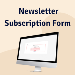 Newsletter Subscription Form – User Subscriptions Form, Capture Email logo