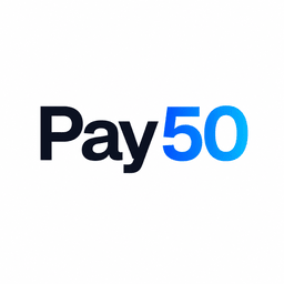 Pay50 for WooCommerce logo