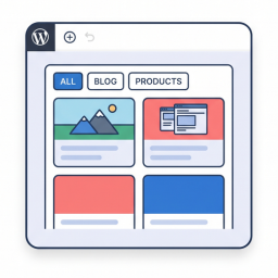 Filterable Post Gallery – Post Grid & WooCommerce Product Filter Block logo