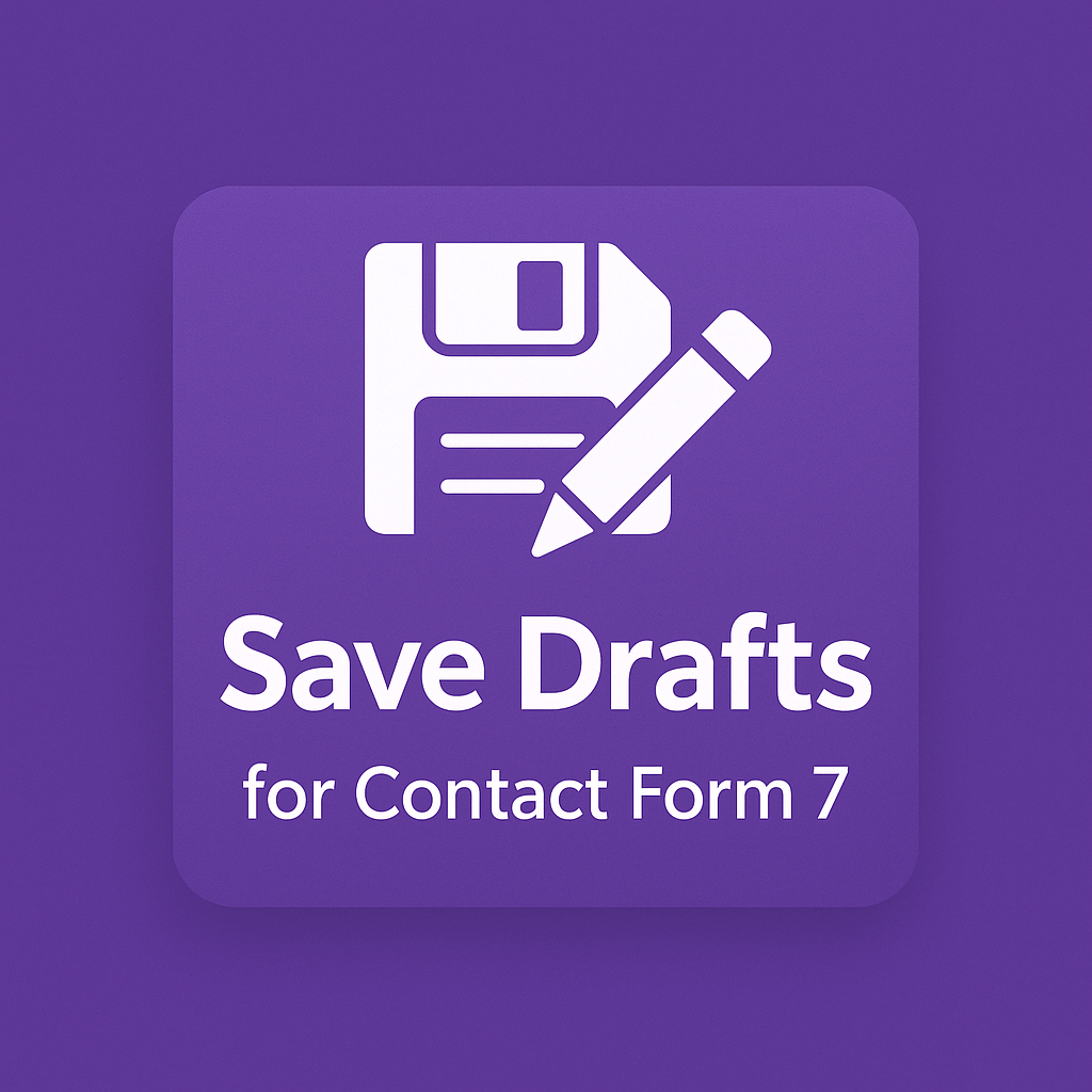Save & Continue for Contact Form 7 logo
