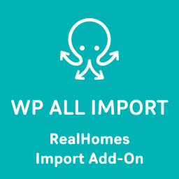 WP All Import – Property Import for RealHomes logo