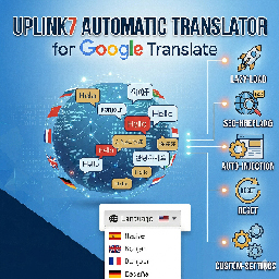 Uplink7 Automatic Translator for Google Translate logo