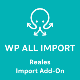 WP All Import – Property Import for Reales WP logo