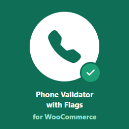 Phone Validator with Flags for WooCommerce logo