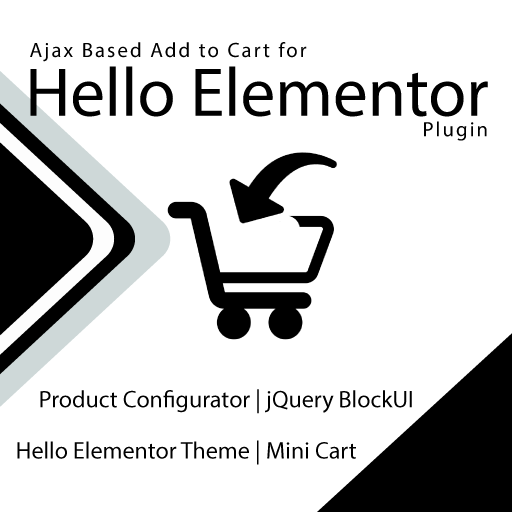 Add to Cart Ajax for Hello Elementor logo