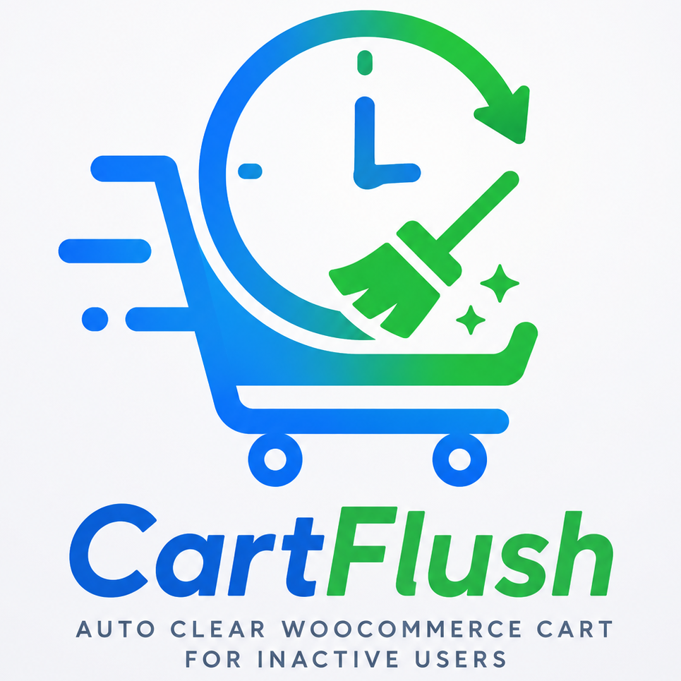 CartFlush – Auto Clear WooCommerce Cart for Inactive Users logo