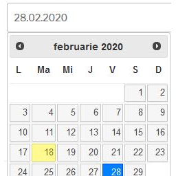 Custom Datepicker NMR logo