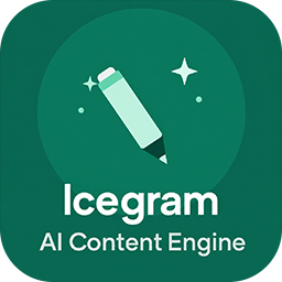 Icegram AI Content Engine – SEO & AEO Blog Generator logo