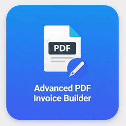 Advanced PDF Invoice Builder logo