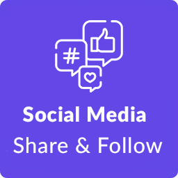 Superb Social Media Share Buttons and Follow Buttons logo