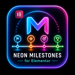 Jubayer Neon Milestones for Elementor logo
