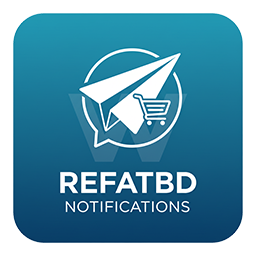 RefatBd notifications with Telegram for Woocommerce logo