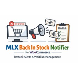 MLX Back In Stock Notifier for WooCommerce logo