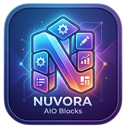 Nuvora AIO Blocks – Page Builder Toolkit for the Block Editor logo