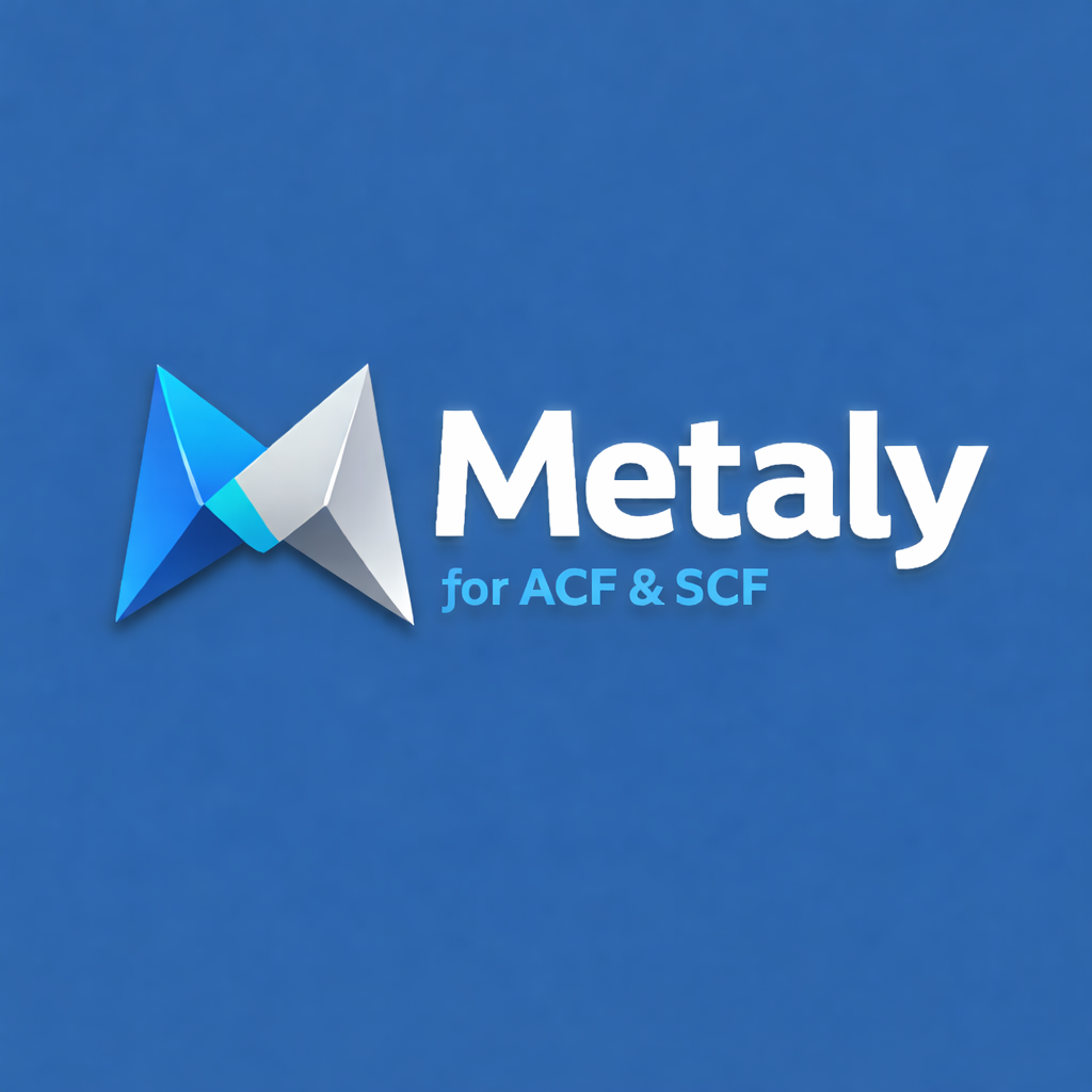 Metaly for ACF and SCF logo