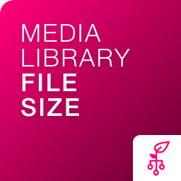 Media Library File Size logo