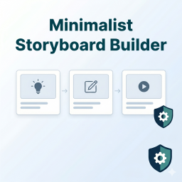 Minimalist Storyboard Builder logo