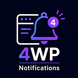 4WP Notifications logo