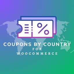 Coupons by country for WooCommerce logo