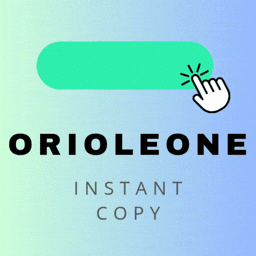 Oriole One Instant Copy logo