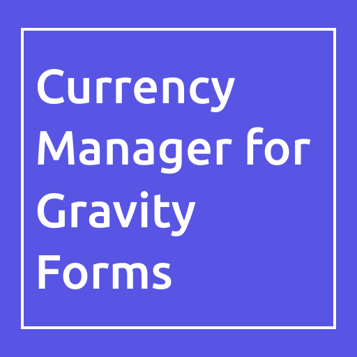 Currency Manager for Gravity Forms logo