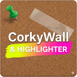 CorkyWall & Highlighter logo