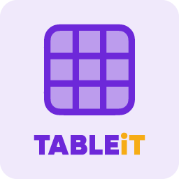 TABLEiT – Product Table for WooCommerce logo