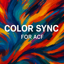 Color sync for ACF logo