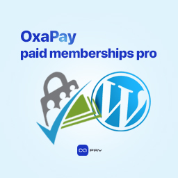 OxaPay Crypto Payment Gateway for Paid Memberships Pro logo