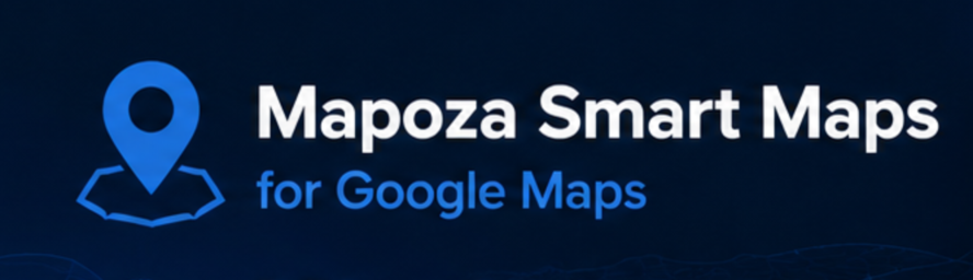 Mapoza Smart Maps for Google Maps logo