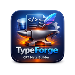 TypeForge CPT and Meta Builder logo