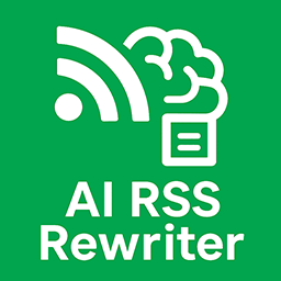AI RSS Rewriter – Feed to Post, Autoblogging & SEO logo