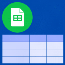 Sheets to Table for Google Sheets logo