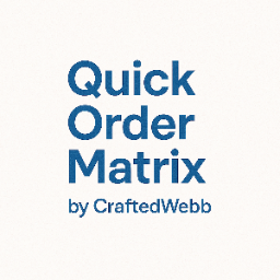 B2B Quick Order Matrix logo