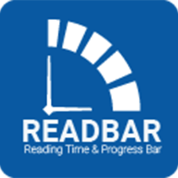 ReadBar – Smart Reading Time & Dynamic Progress Bar logo
