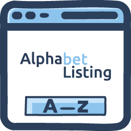 AlphaListing logo
