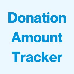 Donation Amount Tracker logo