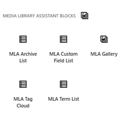Media Library Assistant Blocks logo