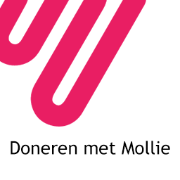 Doneren met Mollie logo