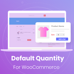 Default Quantity for WooCommerce logo