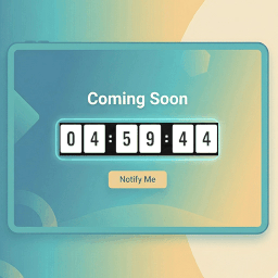 Coming Soon Maintenance Mode logo