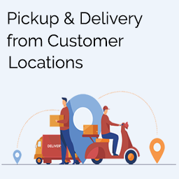 Pickup & Delivery from Customer Locations for WooCommerce logo