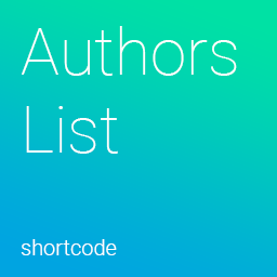 Authors List logo