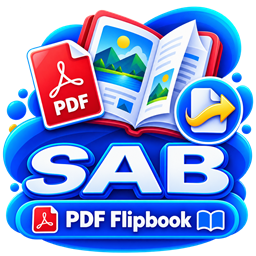 SAB PDF Flipbook logo