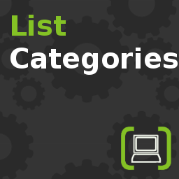 List categories logo