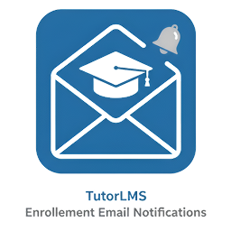 Enrollment Email Notifications for TutorLMS logo