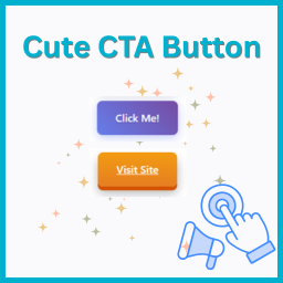 Cute CTA Button logo