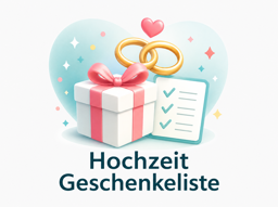 Hochzeit Geschenkeliste logo