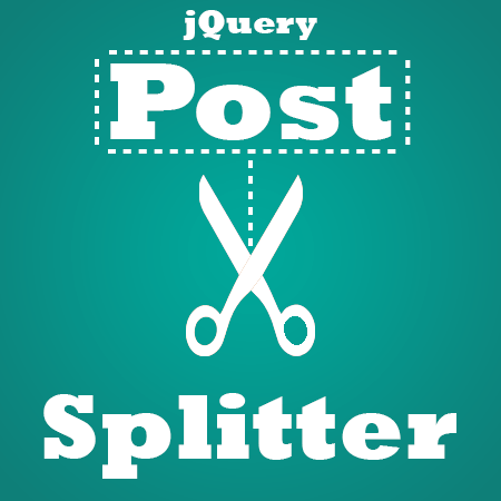 jQuery Post Splitter logo