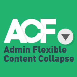 ACF Admin Flexible Content Collapse logo